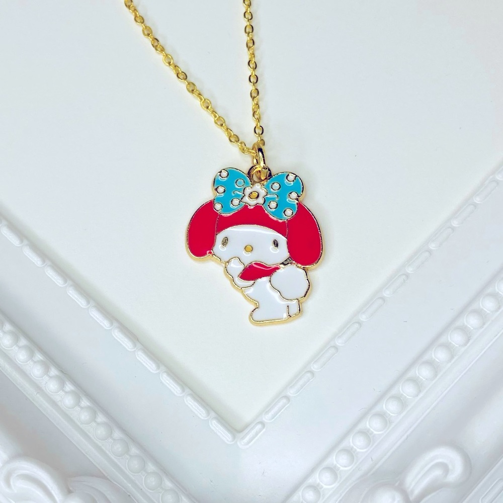 Handmade My Melody Pendant Necklace
